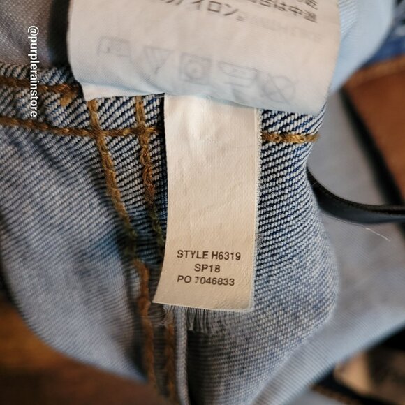 Madewell Jeans 28 Skinny Button Fly Rosecliff Wash H6319 Tummy Control Stretch - Picture 7 of 13